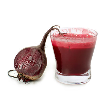 Beet juice, red