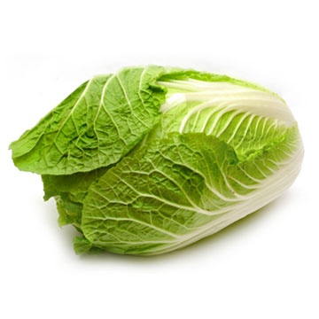 Cabbage, Chinese, pak choi, raw