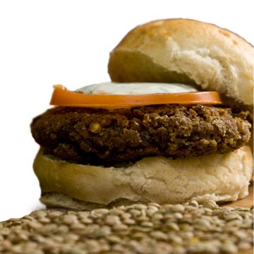 Burger, vegetables, Vegetarian