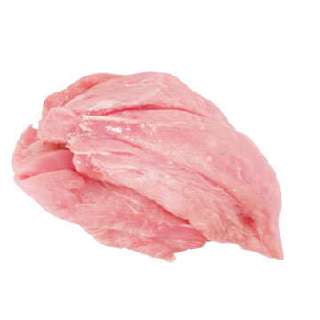 Turkey, breast, meat only, raw