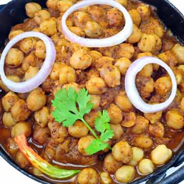 Chickpeas, cooked, boiled