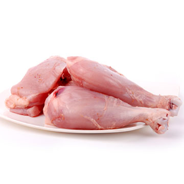 Chicken, meat only, raw