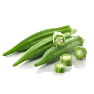 Okra, raw