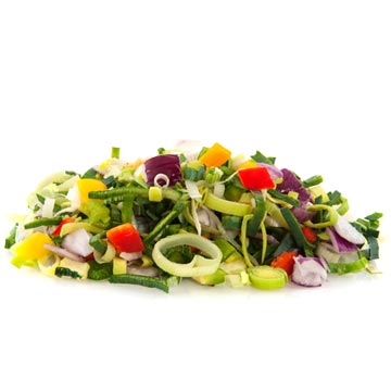 Green salad, mixed varieties