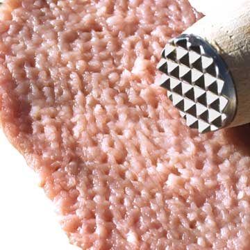Schnitzel, not breaded