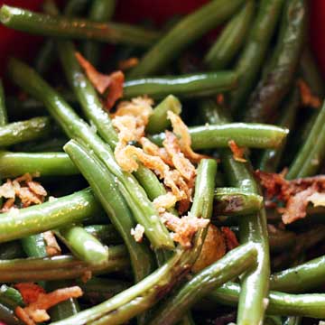 Beans, butter/green, cooked