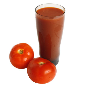 Tomato juice, canned