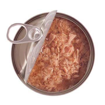 Tuna, canned in water