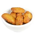 Cod, chopped, battered and fried