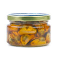 Mussels, canned, sour 