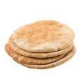 Bread, pita, white