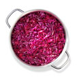 Cabbage, red, cooked