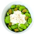 Broadbeans, cooked
