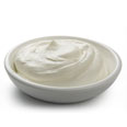Sour cream, full fat
